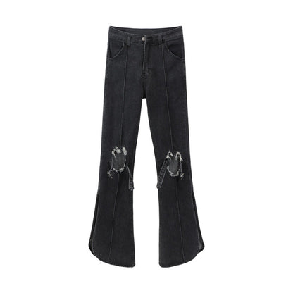 Jeans Déchirés Femme